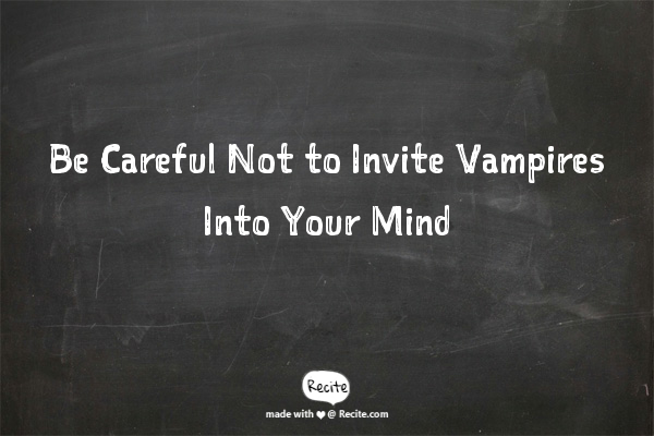 do not vampires in