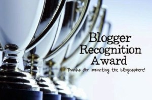 blogger recongnition award